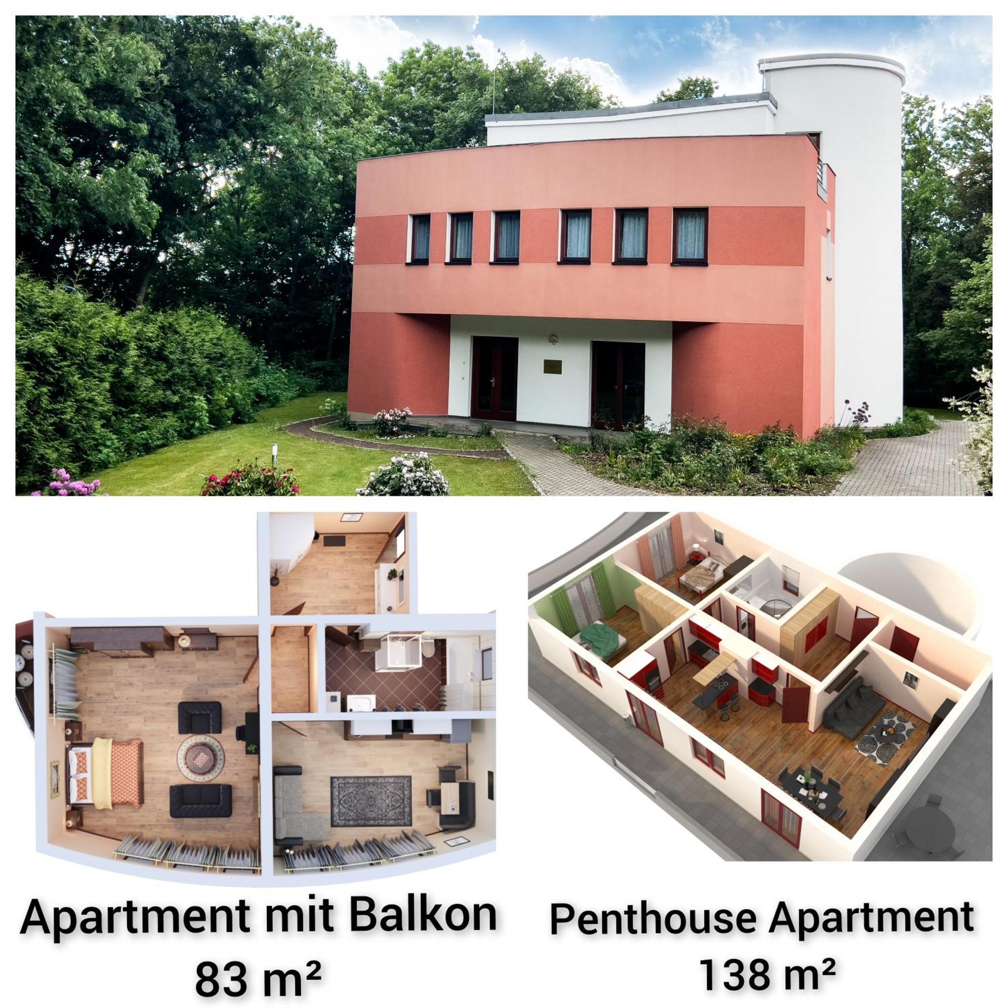 Penthouse Am Goethepark - Apartments & Suites Weimar Exteriér fotografie